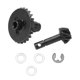 thumbnail image 4 of Juego de engranajes cónicos para coche RC, Metal resistente al desgaste, estable, alta resistencia, fácil instalación, engranaje cónico helicoidal RC para coches 1/10 RC, 4 of 14