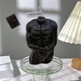 thumbnail image 2 of Male Body Shaped Soy Candle Pectoral Muscles Scented Candles for Christmas Halloween Bedroom Bathroom Aesthetic Decoration, Novelty Gifts, 2 of 5