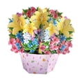 thumbnail image 3 of Cesta de Flores para El Día de La Madre, Tarjeta de Mensaje, Tarjeta de Agradecimiento Romántica, Cesta de Flores Plegable 3D para Vacaciones, Padre,, 3 of 9