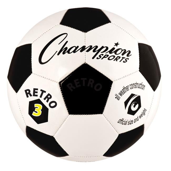 NEW Champion Sport Striker Soccer Ball Black White Size 5 FREE SHIPPING 