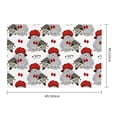 thumbnail image 3 of Picia Rabbit And Hedgehog Printed Flag ,Rabbit And Hedgehog Pattern Garden Flag Vertical Double,Yard Lawn Outdoor Decor 48x72", 3 of 9