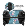 thumbnail image 4 of Xecao Rabbit And Balloon print Elastic Luggage Cover, with double-sided print , is perfect for travel, business, and daily use, 4 of 9