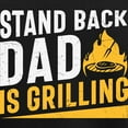 thumbnail image 3 of CafePress - Stand Back Dad Is Grilling Pajamas - Women's Short Sleeve Print T-Shirt and Pants Dark Cotton Pajama Set, 3 of 7