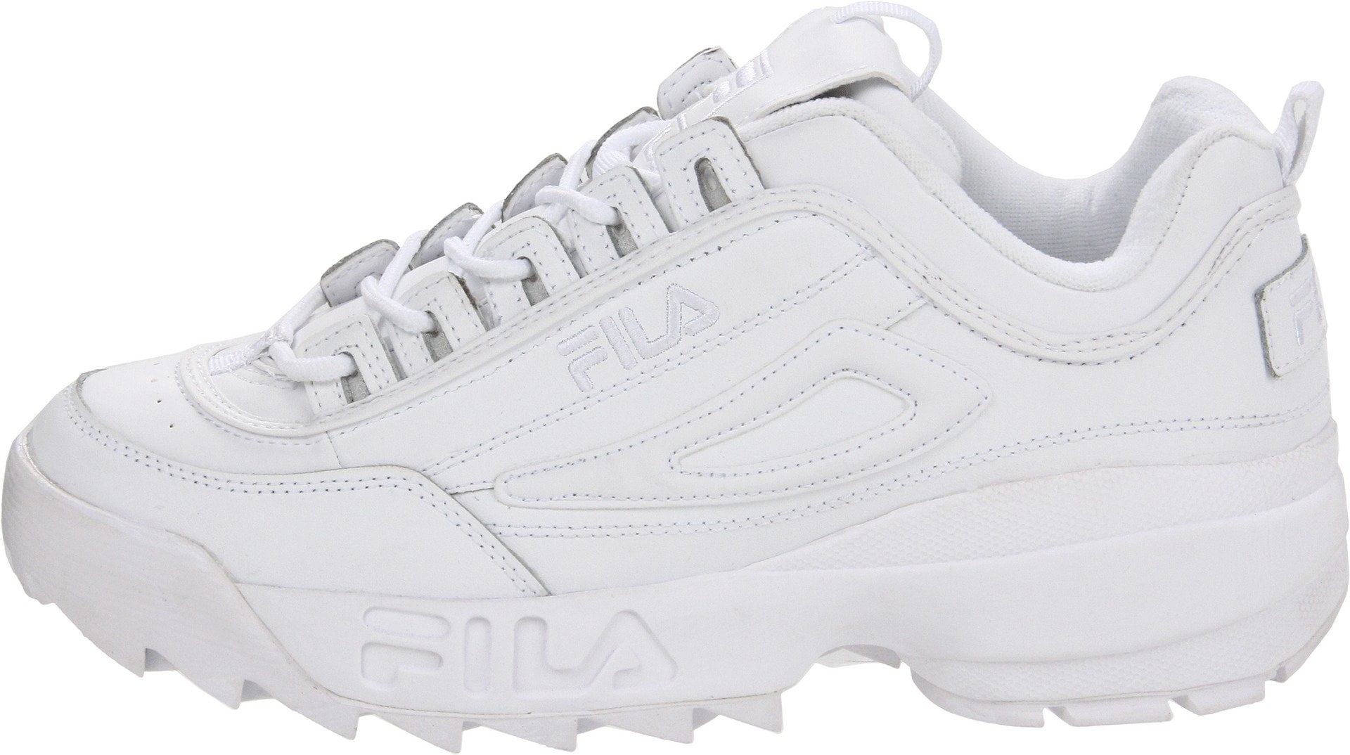triple white fila disruptor