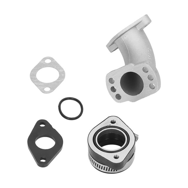Kit de tubo de colector de admisión de carbohidratos, kit espaciador adaptador de 26 mm a 28 mm para motocicleta Pit Dirt Bike de 125 cc, 140 cc, 150 cc, 155 cc, 160 cc, 200 cc, 250 cc