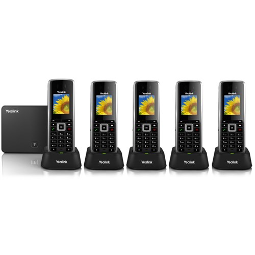 Yealink Sipw52p Plus 4 Sipw52h Business Ip Dect Phone Walmart Com Walmart Com