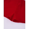 thumbnail image 7 of YiZYiF Girls 2PCS Tankini Swimsuit Bowknot Back Tops with Wide Elastic Waistband Bottoms Bathing Suit Red 16, 7 of 7