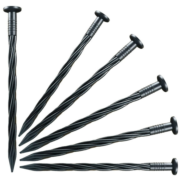 8 Inch Plastic Edging Nails Nylon for Yard Garden Paver Edging