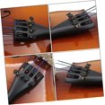 thumbnail image 4 of HUGFEGWE 3pcs Violin Accessories Musical Instrument Part Violin Part Tailpiece for 4/4 Violin Tailpiece for Violin Instrument Accessory Violin Fiddle Tailpiece Replacement Tailpiece Part CJB91-8686, 4 of 9