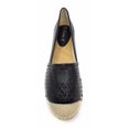 thumbnail image 3 of Women's Forever Young Faux Leather Embossed Woven Weaved Tip Espadrille, 3 of 5