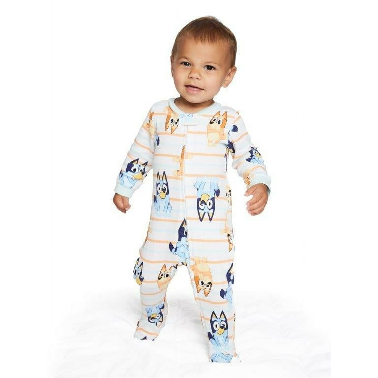 Baby boy footed pajamas 18 months sale