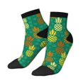 thumbnail image 2 of Bingfone Pineapples1 Design Patterned Men'S Women'S Casual Cotton Socks, 2 of 9