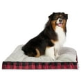 thumbnail image 4 of Vibrant Life Large Deluxe Gusset Pillow Pet Bed, Red and Black Plaid, 32" x 42", 4 of 9