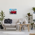 thumbnail image 3 of Stupell Industries Pets on Vacation Minibus Animals & Insects Painting White Framed Art Print Wall Art, 20 x 16, 3 of 9