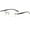 Gunmetal, variant on Mens Rimless Progressive Reading Glasses 2.50 Multifocus Blue Light Blocking Business Gunmetal Rectangular Readers +2.50 Strength