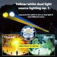 thumbnail image 4 of 1000000LM Most Powerful LED Flashlight Rechargeable Type-C Flashlight Long Range 6000M Tactical Torch Light for Fishing Hunting, 4 of 8