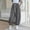 02 Gray, variant on Girls and Boys Light Color Elastic Waist Wide Leg Pants Casual Summer Trousers With Rivet Detail