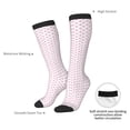thumbnail image 4 of Naloa Pink Paw Knee Socks, High Socks Long Stretchy Sock Women Knee High Stocking, Long Socks for Women, 4 of 6