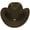 AG, variant on Childrens Woolen Upturned Brim Cowboy Hat Bull Head Accessories Solid Color Top Hat Wide Brimmed Hat
