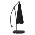 thumbnail image 3 of CorLiving Endure 9.5ft Cantilever Outdoor Patio Umbrella with Fillable Wheeled Base and Aluminum and Steel Frame, 3 of 8