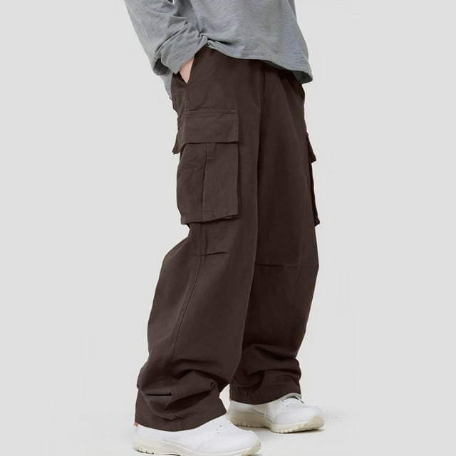 Pantalones largos para hombre, moda de primavera e invierno, pantalones deportivos casuales, pantalones para hombre