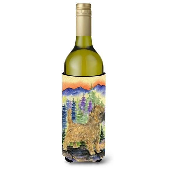 Caroline's Treasures SS8255LITERK Cairn Terrier Wine Bottle Hugger, Wine Bottle, multicolor