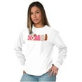 thumbnail image 5 of XOMG POP Sweet Frosted Strudel Logo Women's Long Sleeve T Shirt Brisco Brands L, 5 of 6