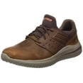 thumbnail image 1 of Zapatilla Skechers Delson 3.0 Ezra de piel sin cordones para hombre, 1 of 8