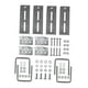 thumbnail image 5 of 4 Piezas Kit de Soporte de Literas Giratorias de 8 "con Hardware Profesional Universal, 5 of 9