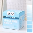 thumbnail image 4 of AKEGAMN Clearance! Clear Sticky Notes 105 Sheets/Roll Self Adhesive Translucent Clear Sticky Notes For Planner Diary School Teacher Student [Transparent Design]: Compared to traditional sticky notes, 4 of 8