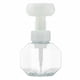 thumbnail image 1 of Qarigey Dispensador de jabón líquido de 300ml, bomba de espuma con forma de flor, botella vacía, botella transparente de plástico, botella con bomba Cuentagotas de vidrio y botellas Numero 5 Qarigey CE000845-05, 1 of 6
