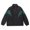 Black, variant on Men's Stand Collar Geometric Color Block Track Jacket Full Zip Rib Cuff Vintage Lightweight Windproof Athletic Coat