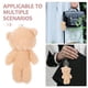 thumbnail image 3 of ColoMX 10pcs peluche oso llavero pequeño peluche oso mochila mochila llavero de peluche de peluche llave para coches para niñas para niñas mujeres, 3 of 7