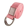 thumbnail image 1 of Yoga Strap with and Extra Safe Adjustable D-Ring Buckle Yoga Stretching Strap for Flexibility, 1 of 5