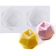 thumbnail image 1 of Molde de vela de silicona para aromaterapia, hecho a mano, forma de vela 3d, para manualidades caseras Rojo Verde Cocina, Decoración y Otros, 1 of 5
