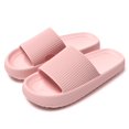 thumbnail image 1 of Zapatillas de plataforma antideslizantes para mujer, sandalias de suela suave Eva para playa, ocio, baño interior, Verano, 1 of 4