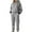 Gray, variant on Cadancy Two Piece Athletic Sets for Women Cropped Long Sleeve Pullover Hoodies Drawstring Waist Joggers Sweatpants with Pockets Workout Lounge Tracksuit Loose Outfits 2025