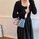 thumbnail image 5 of Bolso Hombro Y2K Star Denim para Mujeres Uso Diario Y Desplazamientos, 5 of 9