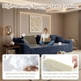 thumbnail image 3 of 71" Corduroy Cloud Loveseat Sofa for Small Spaces, Memory Foam Boneless Couch in a Box, Compressed Small Loveseat for Living Room Bedroom Apartment, No Assembly Required, 3 of 8