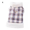 thumbnail image 3 of Chaleco acogedor para perros y gatos Methold Ropa para perros de otoño e invierno Azul S, 3 of 6
