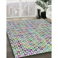 thumbnail image 3 of Ahgly Company Machine Washable Indoor Rectangle Transitional Gray Area Rugs, 2' x 4', 3 of 7