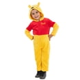 thumbnail image 4 of Disney Winnie the Pooh Toddler Boys' Cosplay Hooded One Piece Pajamas Yellow Red, 4 of 7