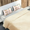 thumbnail image 5 of Yayeee Pillowcase Standard Size Set of 2 Satin Wrinkle Resistant Pillow Case, Cartoon Citrus, 5 of 8