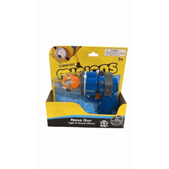 Universal Studios Despicable Me Minion Light Up Nano Gun Sound Toy New With Box