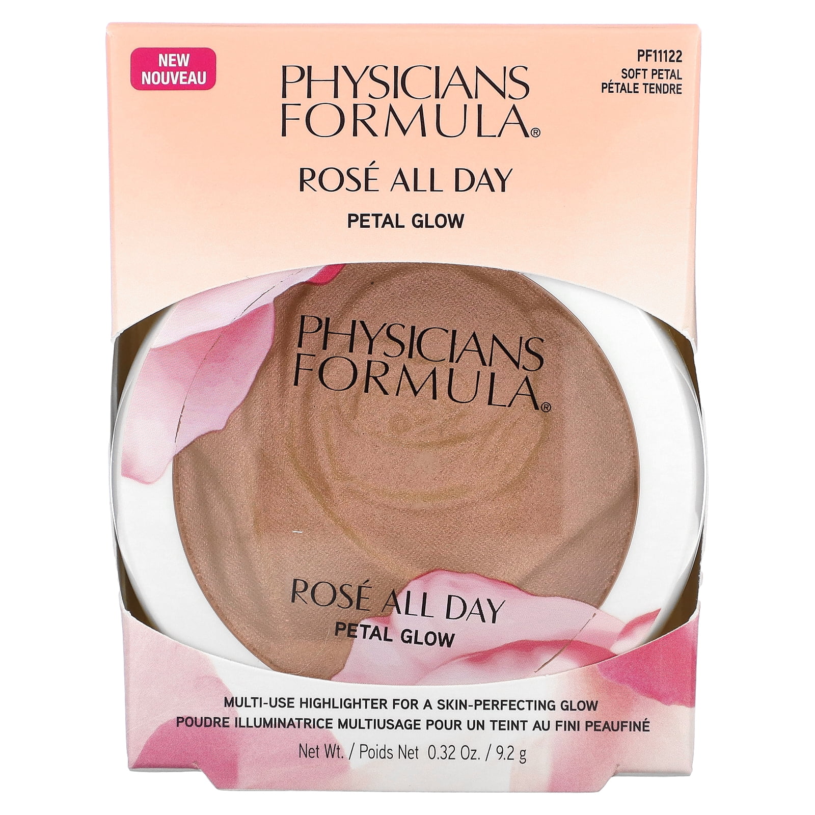 (2 pack) Physicians Formula RosÃÂ© All Day Petal Glow, Soft Petal