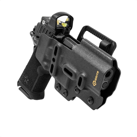 GRITR Ambi OWB Kydex Holster; Fits Staccato HD P4/P4.5/C3.6