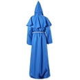 thumbnail image 4 of Maojin Halloween Decoration Halloween Costume Dress Up Product Information: Polyester Imported Pull-On Closure Machine Wash ▶MATERIAL: High Q Long Sleeved Monk Costume Monk Robe Wizardrobe, 4 of 5