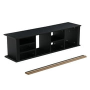 Audio cabinet with glass doors