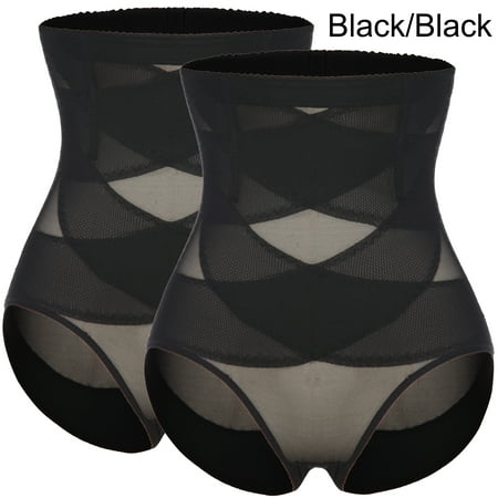 

VASLANDA Women Butt Lifter Shapewear Hi-Waist Double Tummy Control Panty fajas Waist Trainer Body Shaper