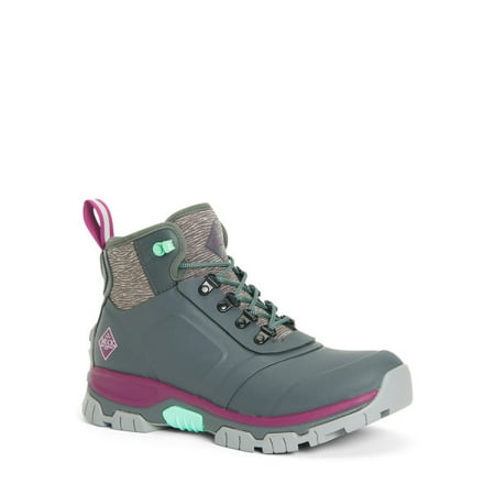 Muck Women's Apex Lace Up Boot - Dark Shadow, 8